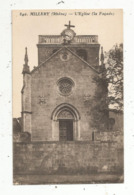 Cp,  69 , MILLERY , L'Eglise ,la Façade ,ed. Goutagny , Vierge - Autres & Non Classés