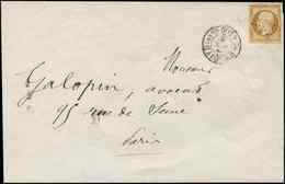 Let PRESIDENCE - 9    10c. Bistre-jaune, Obl. Etoile S. LSC, Càd 1er Diston (F) 9/11/_, TB - 1852 Louis-Napoleon