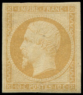 * EMPIRE NON DENTELE - 13Aa  10c. Jaune-citron, Quasiment **, TTB - 1853-1860 Napoléon III.