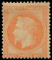 * EMPIRE LAURE - 31   40c. Orange, TB. J - 1863-1870 Napoleon III With Laurels