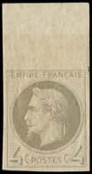 * EMPIRE LAURE - R27f  4c. Gris, ROTHSCHILD, Bdf, TB. J - 1863-1870 Napoléon III Con Laureles