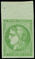 ** EMISSION DE BORDEAUX - 42B   5c. Vert-jaune, R II, Bdf, Superbe - 1870 Emisión De Bordeaux