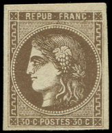* EMISSION DE BORDEAUX - 47   30c. Brun, TB - 1870 Emisión De Bordeaux