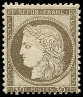 * CERES DENTELE - 56   30c. Brun, Frais Et TB - 1871-1875 Cérès