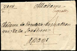 Let OBLITERATIONS PAR DEPARTEMENTS - 27/EURE & LOIR MP Manuscrite "Brezolles" Sur LAC De 1742, TB - 1849-1876: Periodo Clásico