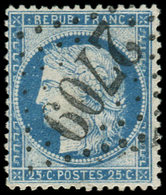 Gros Chiffres Sur Détachés (cote Mathieu) - 20/COTE D'OR N°60A Obl. GC 2709 De TALMAY, Remplaçant D'Alsace Lorraine, Fra - 1849-1876: Periodo Clásico