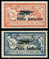 ** POSTE AERIENNE - 1/2 2f. Et 5f, Bien Centrés, TTB - 1927-1959 Nuevos