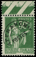 ** PREOBLITERES - 69  Paix, 30c. Vert, NON EMIS, Bdf, TB - 1893-1947