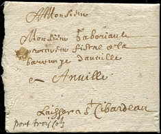 Let TAXE - LAC De POITIERS 10 Mai 1639, "Port Trois Sols", RR Et TB - 1859-1959 Cartas & Documentos