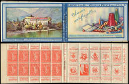 CARNETS (N° Yvert) - 199-C20   Semeuse Lignée, 50c. Rouge, N°199e, T IIB, VIRGILE CHAREYRE, Froissure De Gomme Sur 2 Vig - Autres & Non Classés