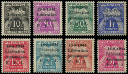 ** TIMBRES DE LIBERATION - ANNEMASSE 12/19 : Taxe, La Série T I, TB - Libération