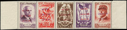 ** TIMBRES DE LIBERATION - ANTIBES 45 : Bande T.F.P., Bdf, TB - Libération