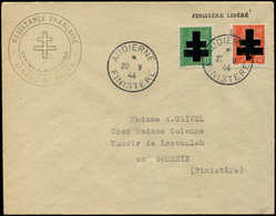 Let TIMBRES DE LIBERATION - AUDIERNE 6 Et 9 T II Obl. 20/9/44 Sur Env., TB - Libération