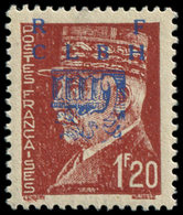 ** TIMBRES DE LIBERATION - DECAZEVILLE 5 : 1f20 Brun-rouge, T II, TB. Br - Libération