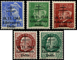 ** TIMBRES DE LIBERATION - DELLE 1, 6, 8, 9 Et 10 :  TB, Signés Mayer - Liberación