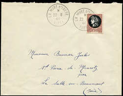 Let TIMBRES DE LIBERATION - LA MURE 1 : 1f50 Brun-rouge Obl. LA MURE D'ISERE 22/8/44 S. Env., TB - Liberación