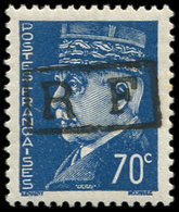 ** TIMBRES DE LIBERATION - POITIERS 18 : 70c. Bleu, T II, NON EMIS, TB. Br - Liberación