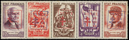 ** TIMBRES DE LIBERATION - VENCE 31 : Bande T.F.P., Surch. Rouge Et Violette, TB - Liberación