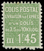 ** COLIS POSTAUX  (N° Et Cote Maury) - 95   1f45 Vert-jaune, TB. C - Mint/Hinged