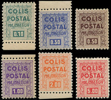 ** COLIS POSTAUX  (N° Et Cote Maury) - 165A/F La Série Majoration, Cérès N°182A/F - Mint/Hinged