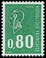 ** VARIETES - 1893a  Béquet, 0,80 Vert, Gravé, SANS Phospho, TB. C - Nuevos