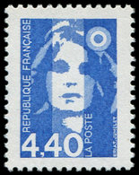 ** VARIETES - 2822a  Briat, 4,40 Bleu, SANS PHOSPHO, TB. J, Cote Spink - Nuevos