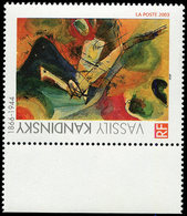 ** VARIETES - 3585a  Kandinsky, Valeur Faciale OMISE, Bdf, TB - Nuevos