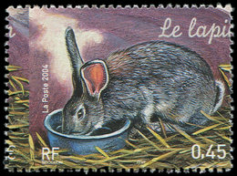 ** VARIETES - 3662   Le Lapin, 0,45, PIQUAGE à CHEVAL, TB. C, Cote Spink - Nuevos