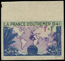 ** ESSAIS DE COULEURS NON DENTELES - 503   France D'Outre-Mer, ESSAI De COULEUR Multicolore NON DENTELE Bdf, TB - Otros & Sin Clasificación