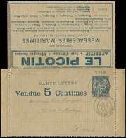 Let ENTIERS POSTAUX - Sage, 15c. Bleu, CL Annonces N°J34e, La Missive 4e édition Obl. PARIS 2/10/88 Sans Bord Inférieur, - Otros & Sin Clasificación