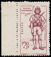 ** A.E.F. 88 : 1f50 + 3f. Lilas, SANS Légende Et SANS 1941, Bdf, TB - Otros & Sin Clasificación