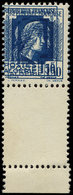 ** ALGERIE 214 : 1f50 Bleu, Impression DOUBLE, Bdf, TB - Lettres & Documents