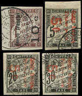 CONGO 8/11 : Type Duval Surch. De 1892 Obl., N°8 Et 11 Petit Bdf, TB - Other & Unclassified