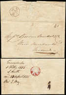 Let GUADELOUPE Lettre De 1816, Taxe 40 Pour Madère, TB - Other & Unclassified