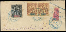 MADAGASCAR 82 : MOITIE De 50c., 28 Et 29 Paire Obl. DIEGO SUAREZ 16/3/04 S. Fragt, TB - Other & Unclassified