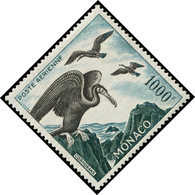 ** MONACO PA 68a : 1000f., E "tronqué", TB - Airmail