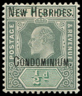 * NOUVELLES HEBRIDES 6 : 1/2d. Vert, TB - Otros & Sin Clasificación