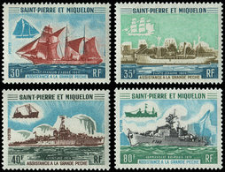 ** SAINT PIERRE ET MIQUELON 410/13 : Assistance à La Grande Pêche, TB - Used Stamps
