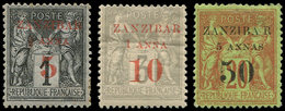 * ZANZIBAR 12/13 Et 15 : Clairs, Aspect TB - Ungebraucht