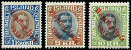 * ISLANDE PA 12/14 : Ch. Légère, TB - Airmail