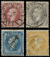 NORVEGE 2/5 : Oscar 1er, Tous Obl., TB - Used Stamps