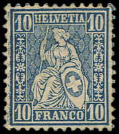 (*) SUISSE 36 : 10c. Bleu, TB - 1843-1852 Timbres Cantonaux Et  Fédéraux