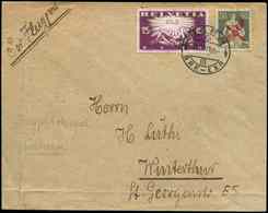 Let SUISSE PA 2 + Poste 172 Obl. BERN 19/7/19 Sur Env., TB - Used Stamps