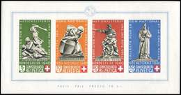 ** SUISSE BF 5 : Fête Nationale, Petite Adh., TB - Bloques & Hojas