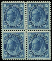 ** CANADA 58 : 5c. Bleu, BLOC De 4, TB - Other & Unclassified