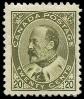 * CANADA 83 : 20c. Olive, TB - Other & Unclassified