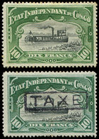 * CONGO BELGE 29 Et Taxe 6D : 10f. Vert, TB - Other & Unclassified