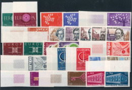 ** Europa Et Thème Europe, Lot De Non Dentelés Entre 1960 Et 1969, TB, Cote Spink - Collections (with Albums)