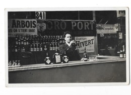 ALCOOL SPIRITUEUX Carte Photo Stand De Gaston Hivert Paris Vème - District 05