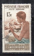 APR1393 - POLINESIA 1958 , Posta Aerea Yvert N. 1  (2380A)  Usato - Usados